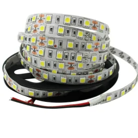 12v 10mm 5050 60 LED Nova 20 Strip Light IP20 5m Roll 3000k Bing Light