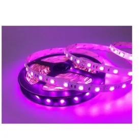 12v 8mm 5050 60 Led Strip Light Budget Range Ip20 5m Roll Purple Dr.Light
