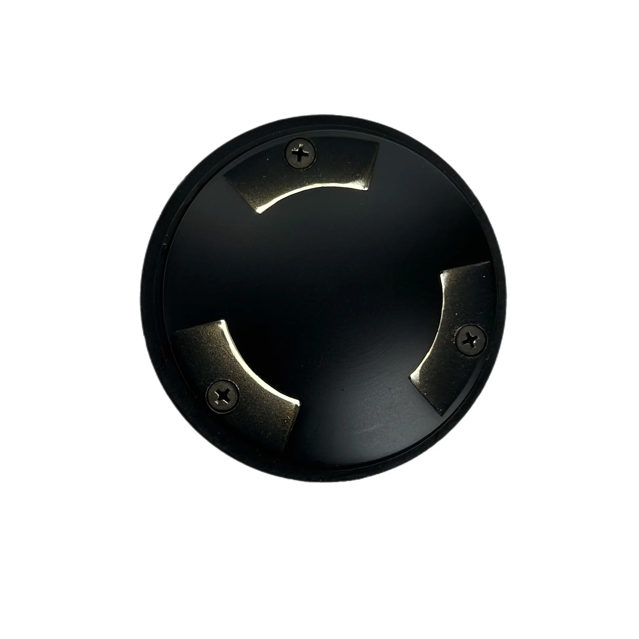 Bruler Solid Cast Brass In-Ground Well Light - Black