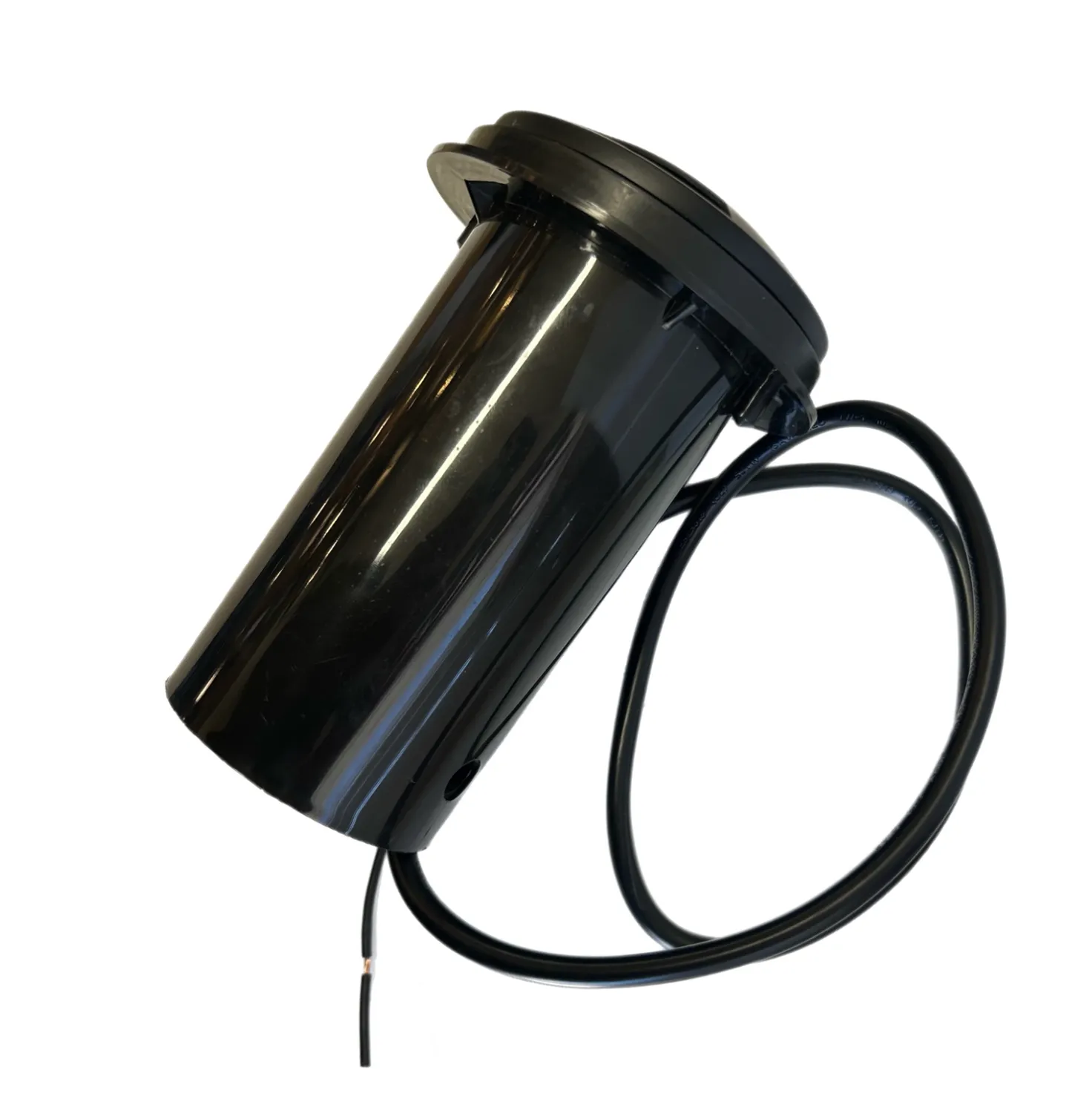 Bruler Solid Cast Brass In-Ground Well Light - Black