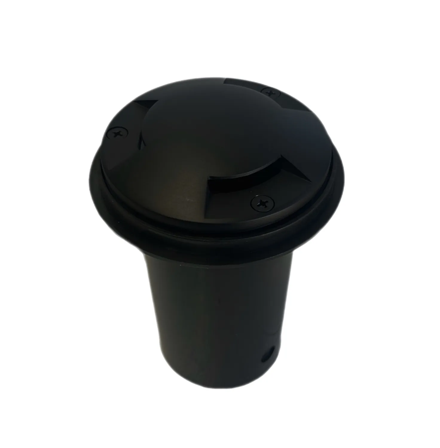 Bruler Solid Cast Brass In-Ground Well Light - Black