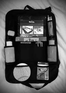 Car Backseat Organizer For Kids, Travel Accessories Waterproof, Durable and 9 Storage Pockets