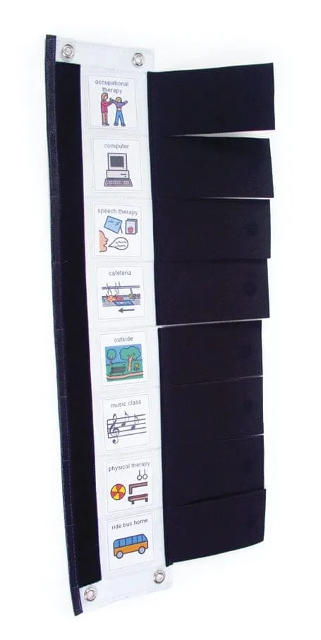 Clear Schedule with Easy-Close Flaps