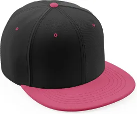 Daxton Classic Blank Snapback Flat Bill Visor Hat Cap One Size Adjustable Back