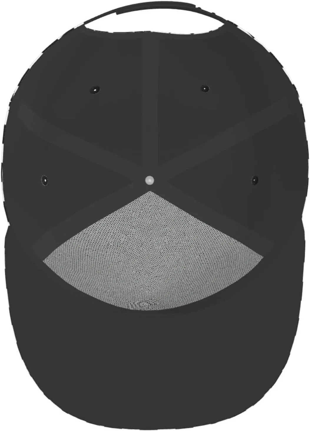 Funny Baseball Cap, Flat-Brimmed Hat, Adjustable Snapback Hat for Men and Women