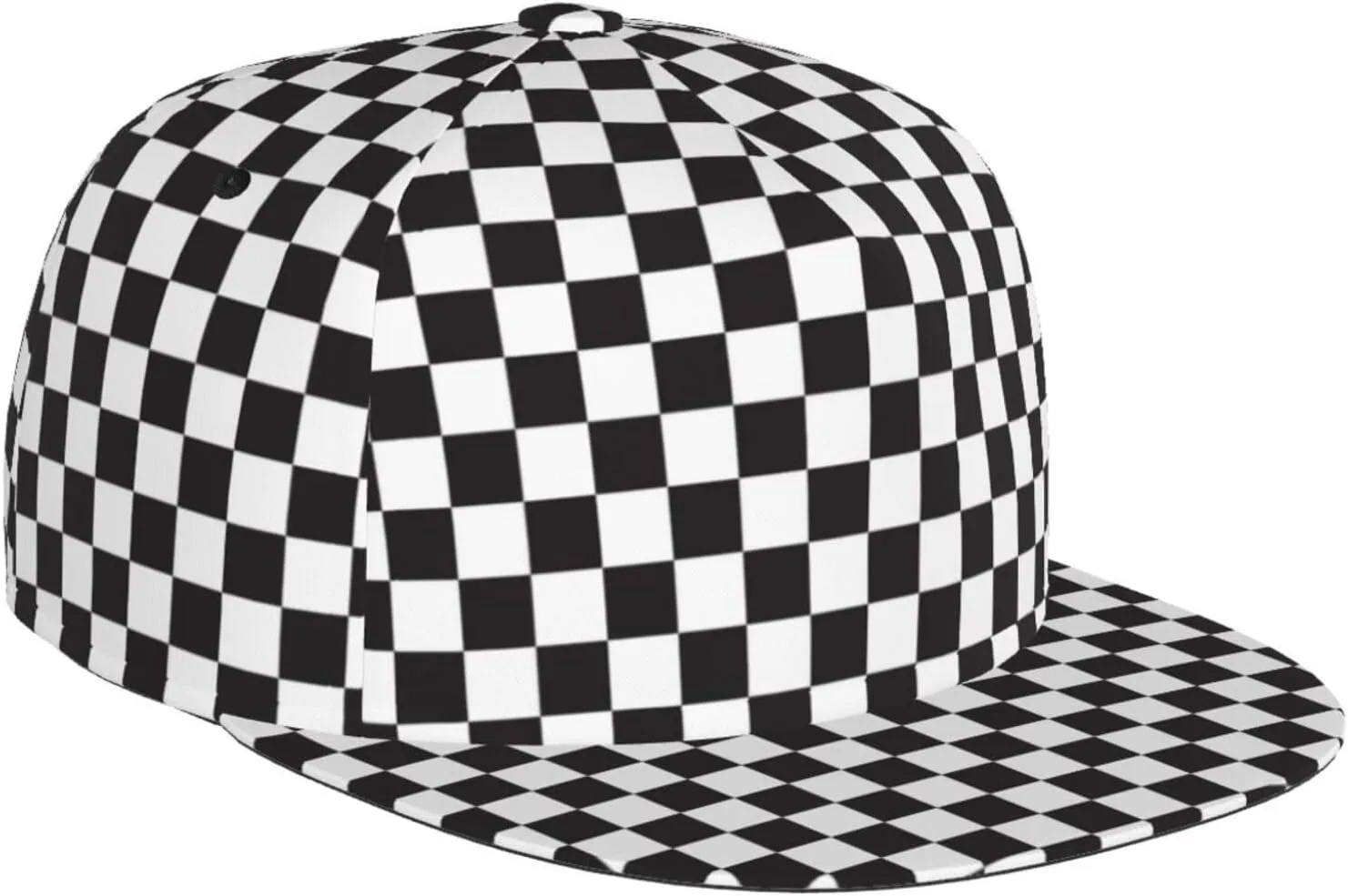 Funny Baseball Cap, Flat-Brimmed Hat, Adjustable Snapback Hat for Men and Women
