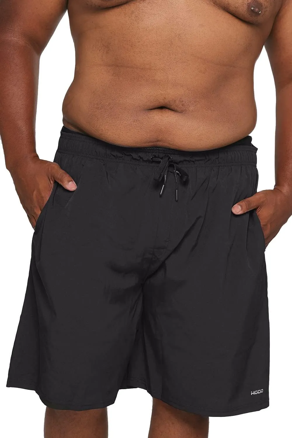 HOdo Mens Big and Tall Swim Trunks 11 inch with Mesh Liner 2X-7X