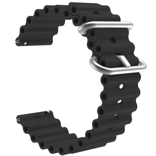 Huawei Watch Fit compatible Silicone Ocean Bands Watch Straps