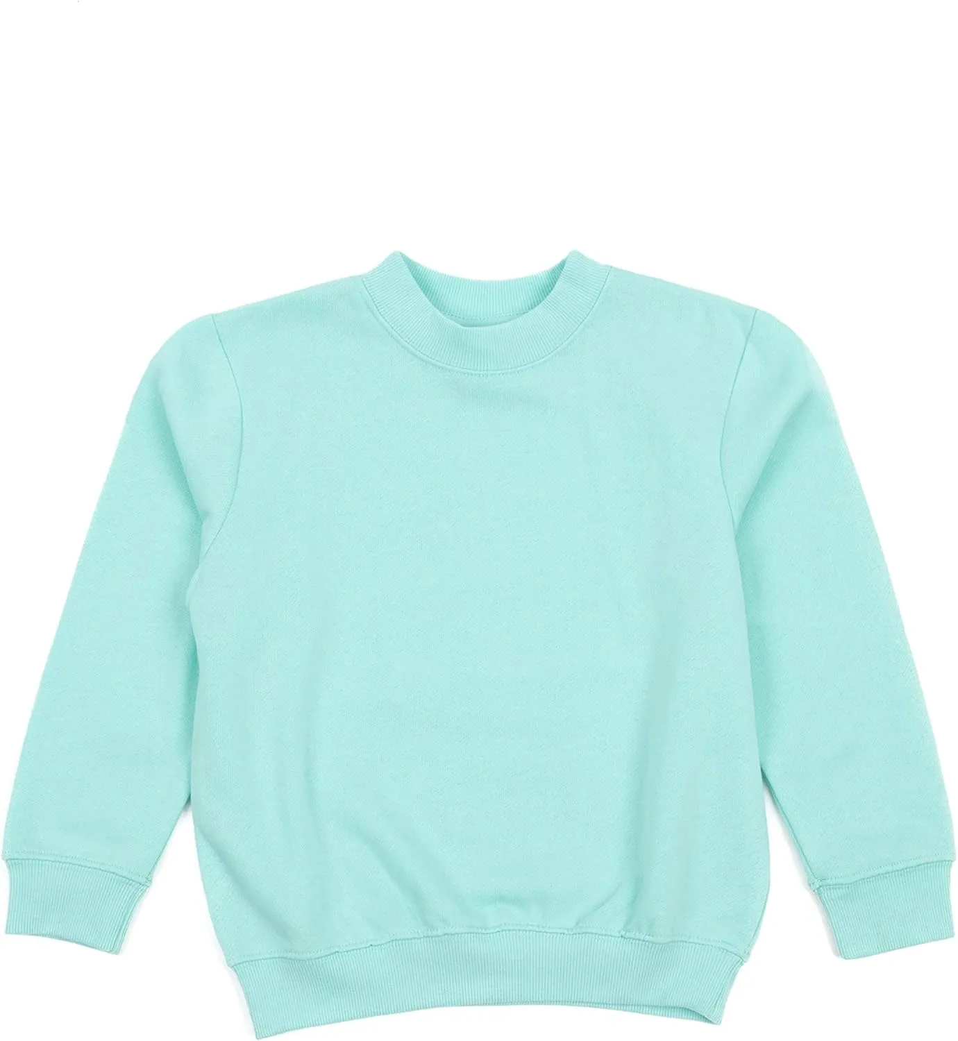 Leveret Long Sleeve Sweatshirt Boys Girls Kids & Toddler Soft & Durable Boys & Girls Clothes (Size 2-14 Years)