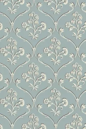 Little Greene Wallpaper Cranford Sky Blue