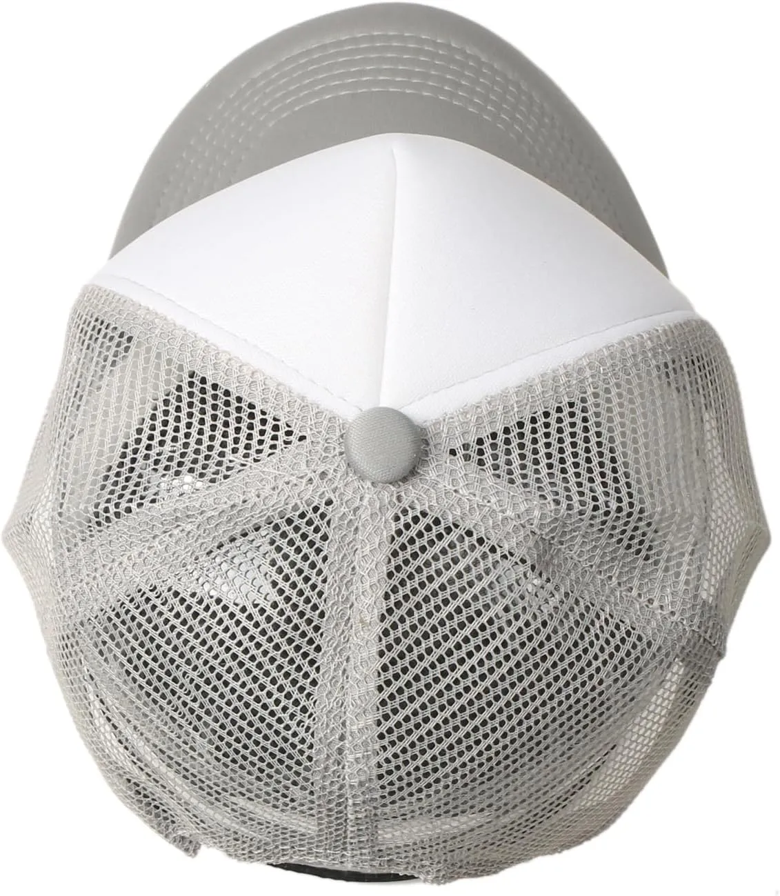 Men Women Foam Trucker Hat Mesh Cap Solid Colors Lightweight with Adjustable Snapback Collection