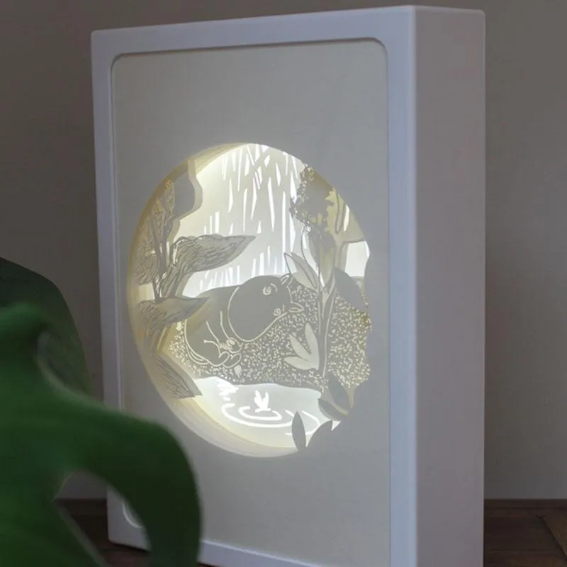 Moomin Shadow Box "Midwinter" Design