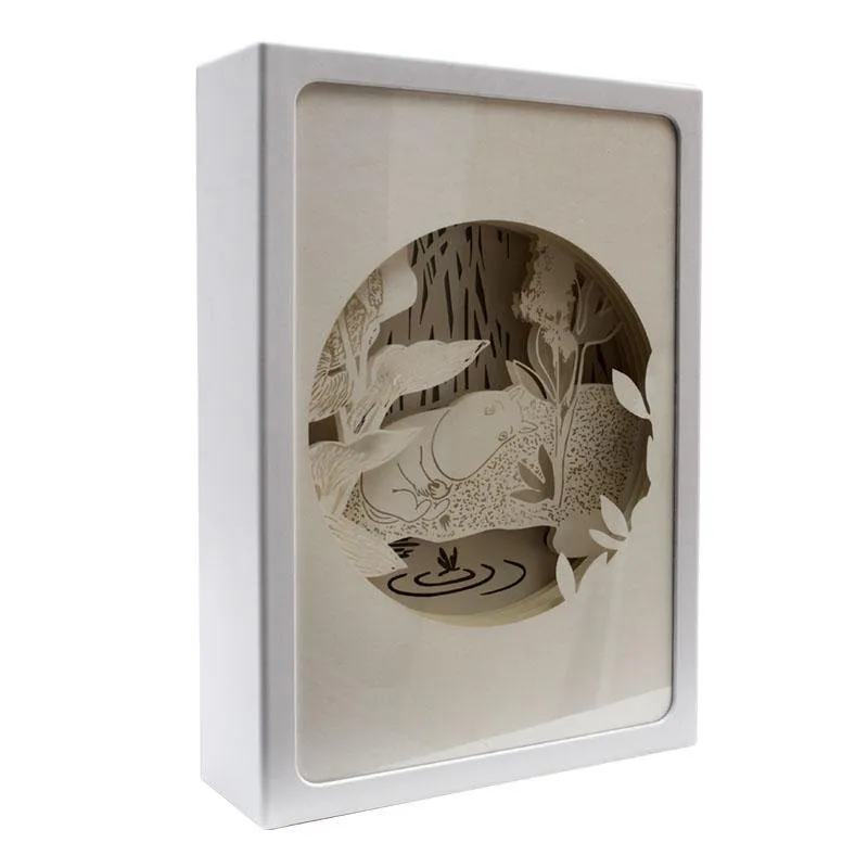 Moomin Shadow Box "Midwinter" Design