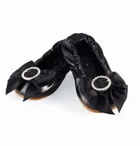 Mud Pie Black Shoes with bow