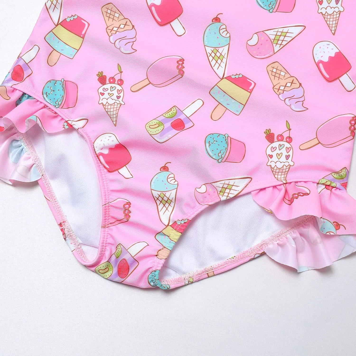 QPANCY Girls Swimsuits Unicorn Bathing Suits Toddler Kids One Piece Swimwear