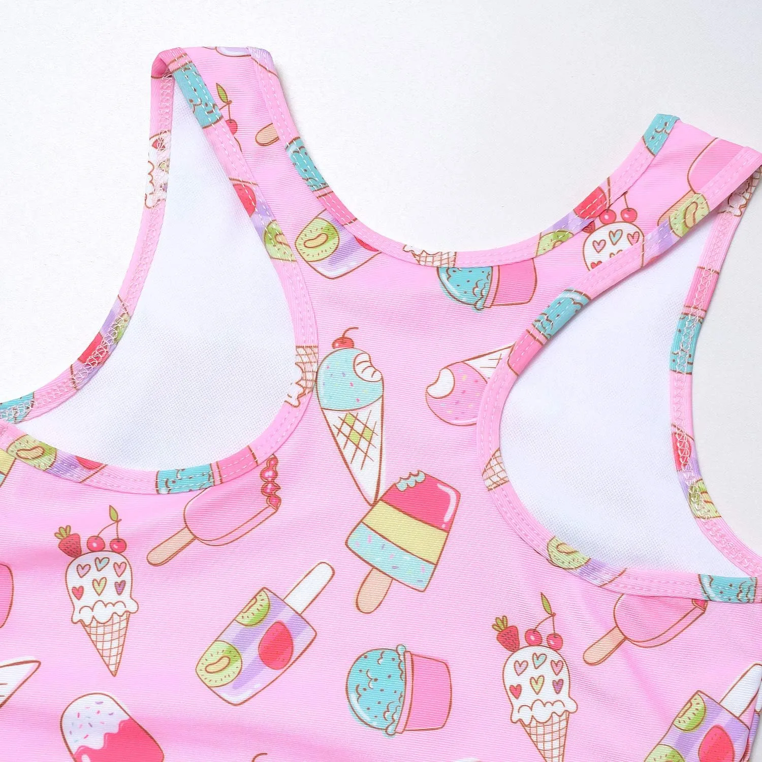 QPANCY Girls Swimsuits Unicorn Bathing Suits Toddler Kids One Piece Swimwear