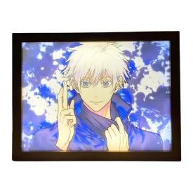 Satoru Gojo Art Design 3D Night Light