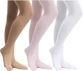 Stelle Girls' Ultra Soft Pro Dance Tight/Ballet Footed Tight (Toddler/Little Kid/Big Kid)