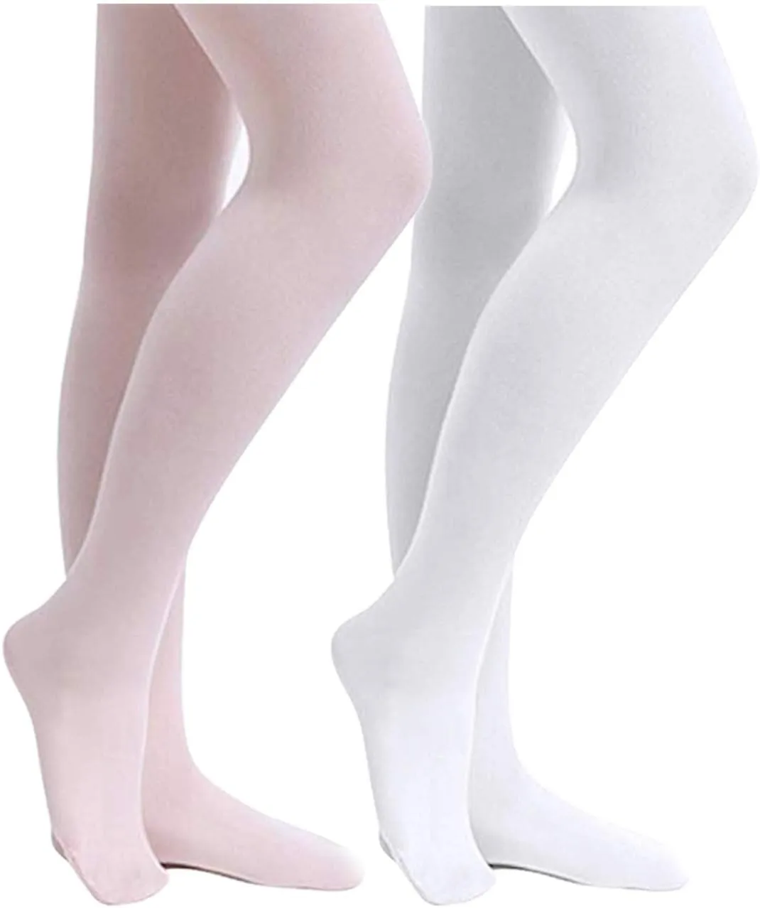 Stelle Girls' Ultra Soft Pro Dance Tight/Ballet Footed Tight (Toddler/Little Kid/Big Kid)