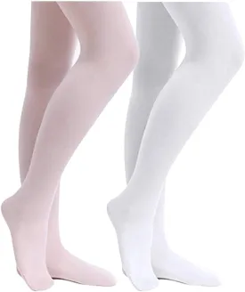 Stelle Girls' Ultra Soft Pro Dance Tight/Ballet Footed Tight (Toddler/Little Kid/Big Kid)