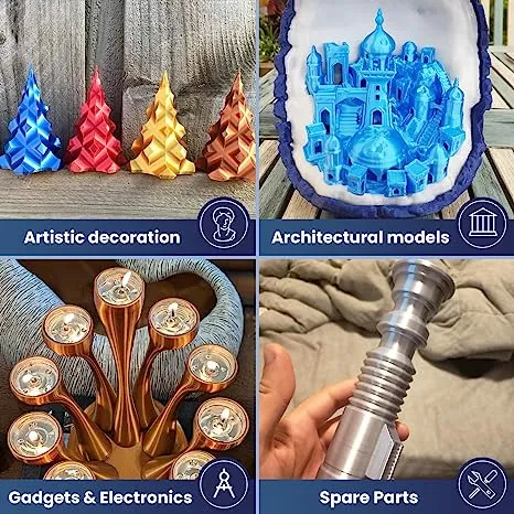 SUNLU Special Filament 1KG, PLA-Glow in Dark, PLA-CF, ASA, EABS, PVB