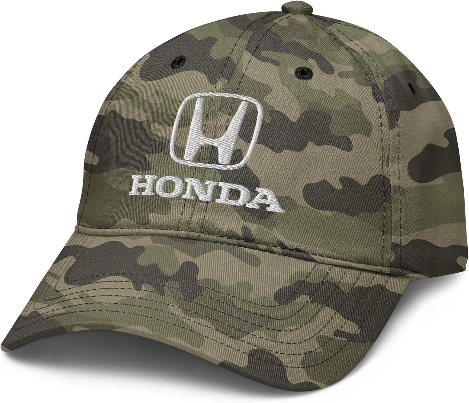 White H Logo Adjustable Baseball Hat